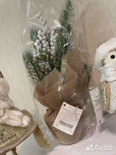 Новогодние украшения для интерьера