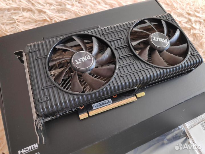 Видеокарта Palit RTX 3060 TI 8GB