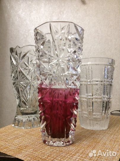 Ваза хрустальная СССР