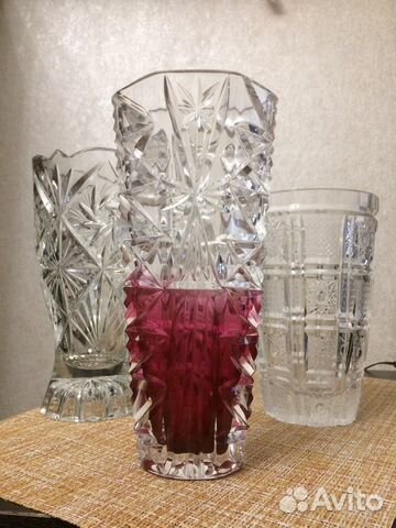 Ваза хрустальная СССР