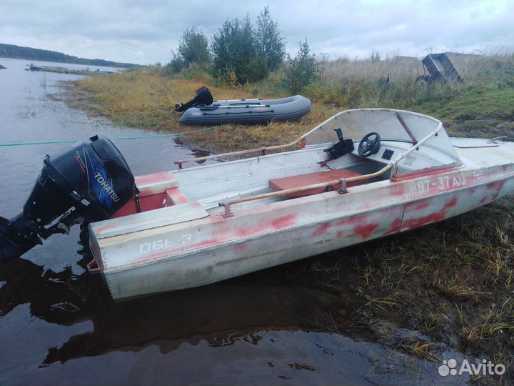 Обь 3 с tohatsu 30 mfs