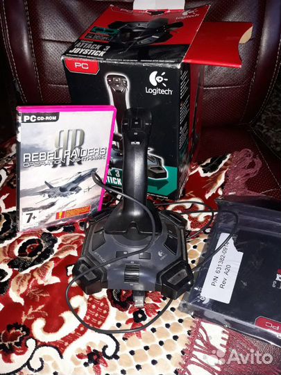 Джойстик.joystick pc logitech attack 3