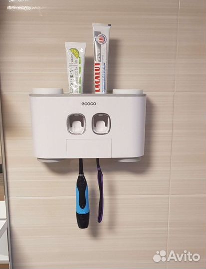 Новый диспенсер держатель для зубных щеток и пасты