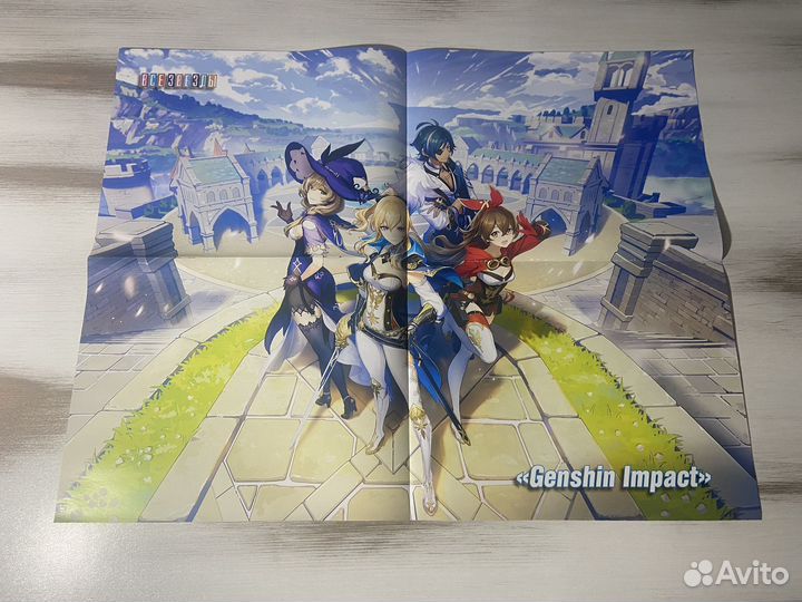 Постеры Genshin Impact