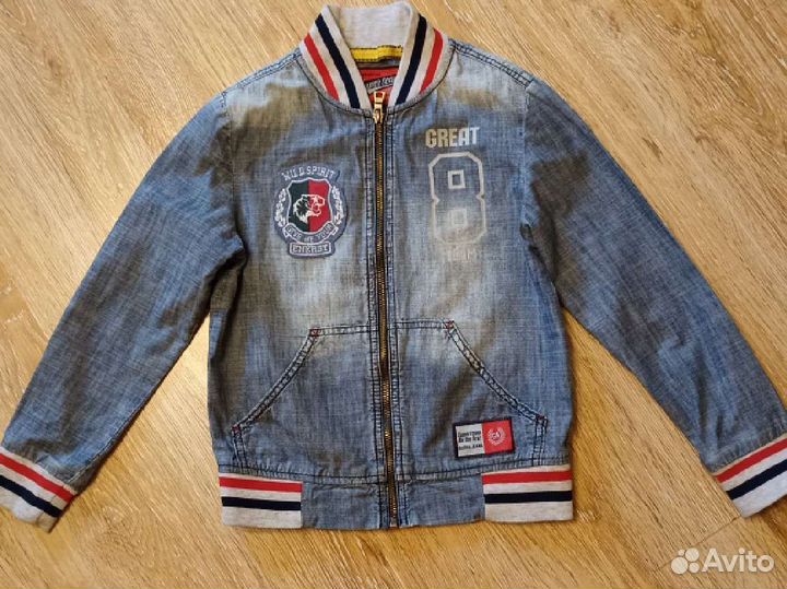 Джинсовка детская на 5-7 лет