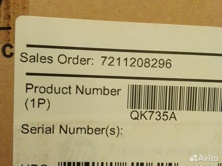 653728-004 QK735A кабель HPE premier flex LC/LC