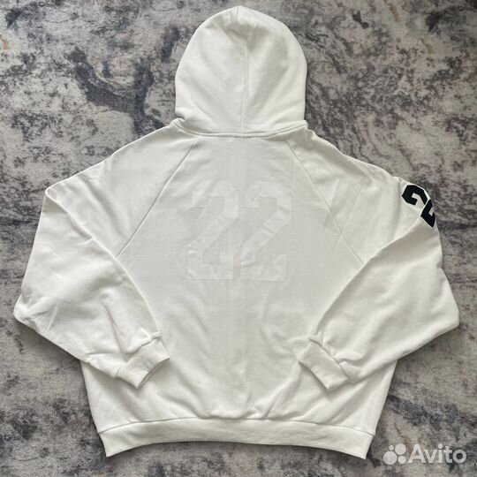 Толстовка Zip hoodie Balenciaga polo white