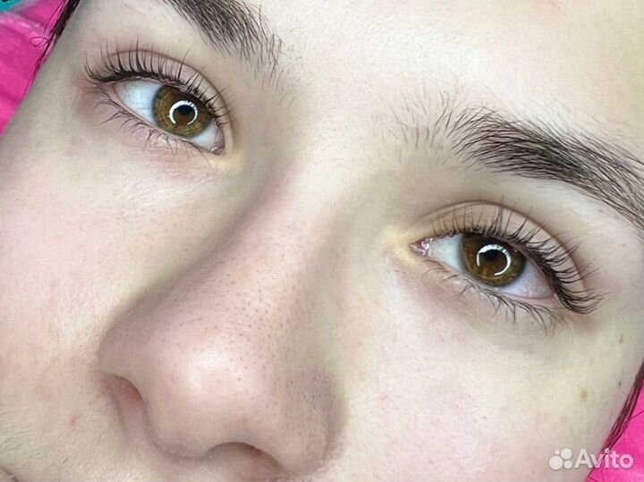 Ламинирование ресниц+ботокс