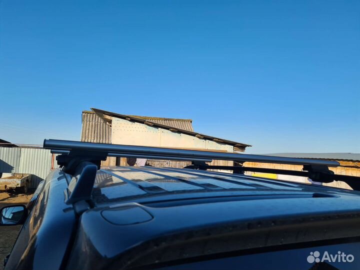 Поперечные рейлинги на иномарку внедорожник pajero