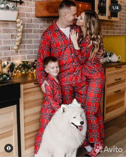 Свитера и пижамы Family look