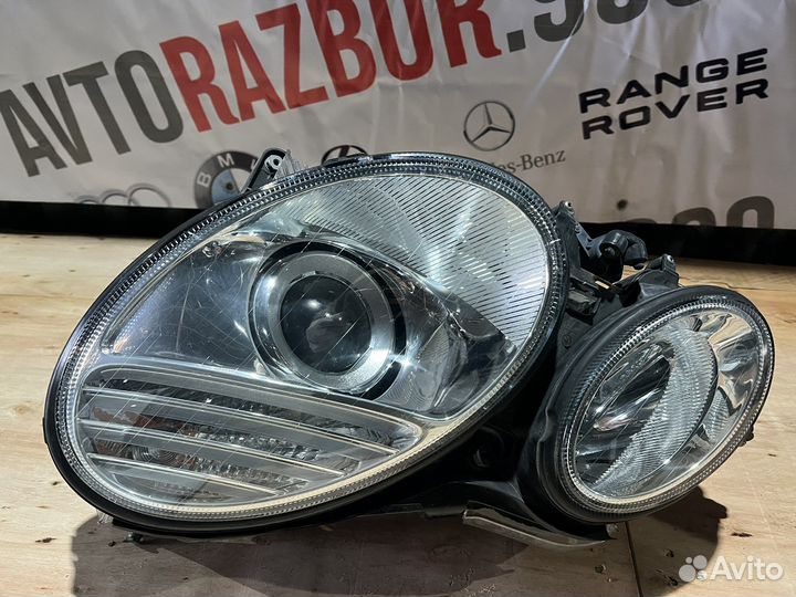 Фары на Mercedes w 211 рестайлинг