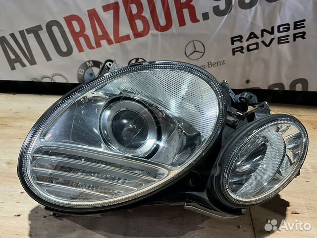 Фары на Mercedes w 211 рестайлинг