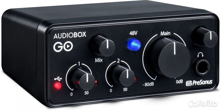 Аудиоинтерфейс PreSonus AudioBox GO