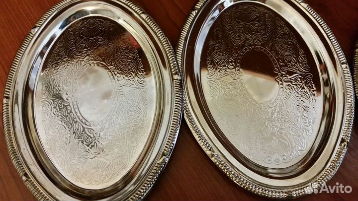 Подносик покрытие серебро