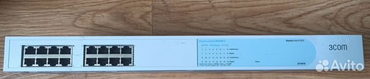 Гигабитный свитч 3com baseline switch 2816