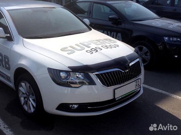 Дефлектор капота Skoda Superb (2013-2015)
