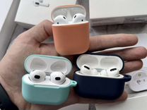 Airpods 2/3/pro + чехол + гарантия