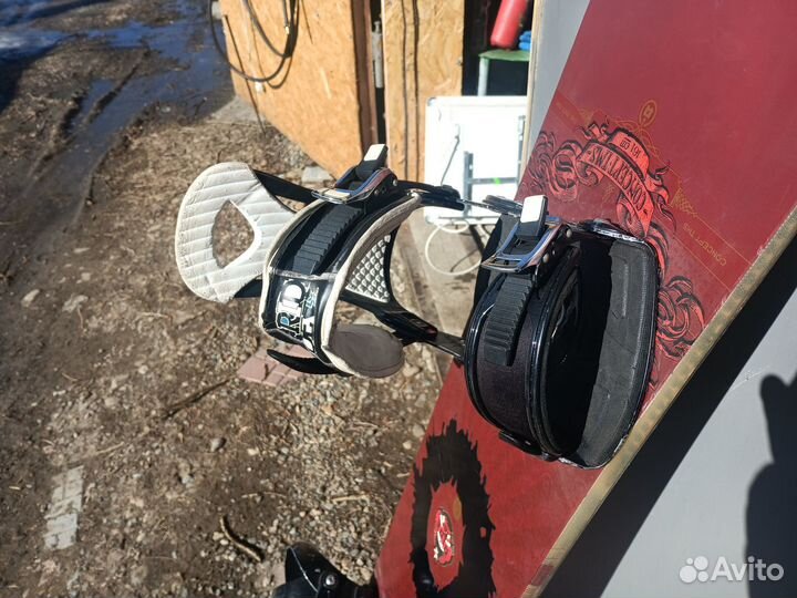 Сноуборд ride + крепление ride