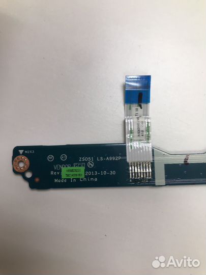 Плата кнопок тачпада для ноутбука HP Pavilion 15-R