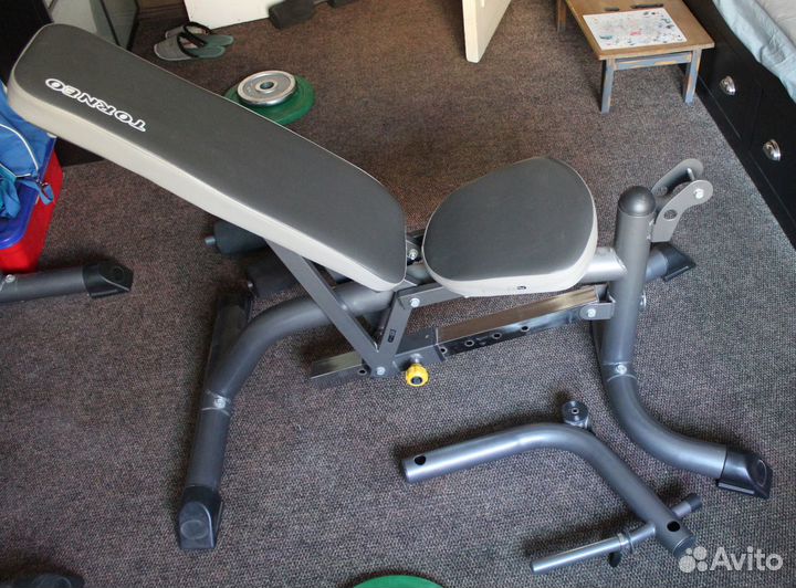 Силовая скамья и стойки Torneo G424