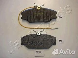 Колодки торм.диск. paw08af Japanparts