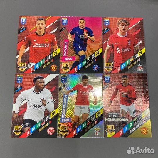 Бустер Карточки panini FIFA 365: 2024 Adrenalyn XL