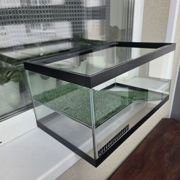 Аквариум для красноухой черепахи 25 литров