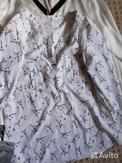 Блузы 46р