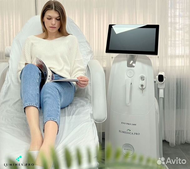 Диодный лазер для эпиляции lumines макспро 2000вт
