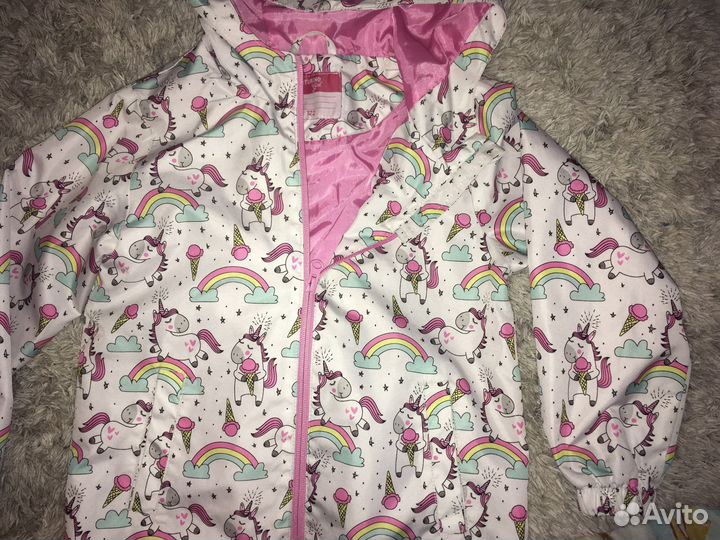 Ветровка для девочки 122