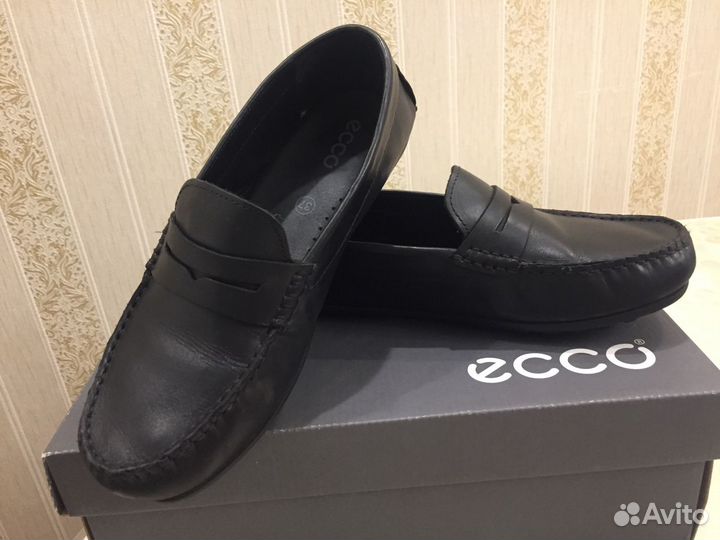 Туфли детские для мальчика, ecco, б/у