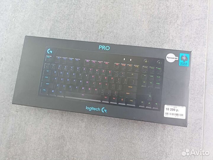 Игровая клавиатура Logitech G Pro (GX Blue)