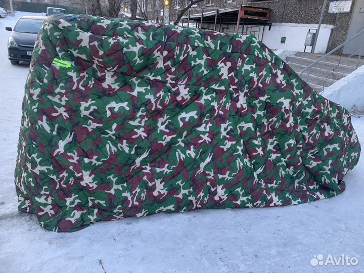 Портативный теплый гараж на большую машину