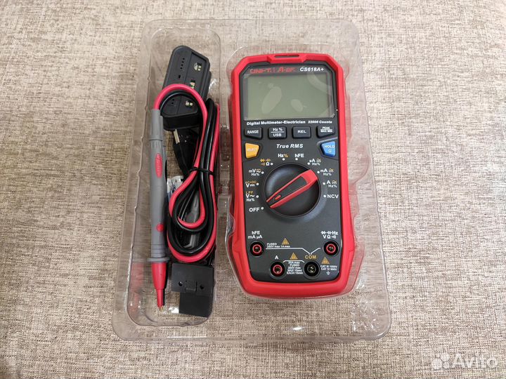 Мультиметр UNI-T/A-BF CS618A+ (UT61E+, UT161E)