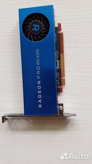 Radeon Pro WX 4100 AMD radeon PRO WX41
