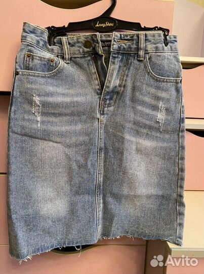 Юбка джинсовая новая