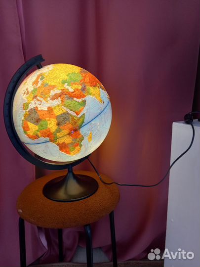 Ночник глобус