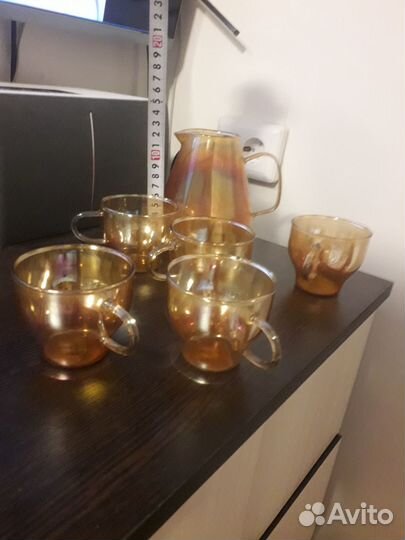 Стеклянный сервиз СССР