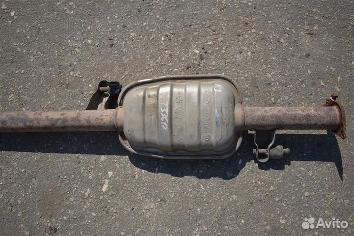 Глушитель Kia Sportage 2 Дорест внедорожник G4GC