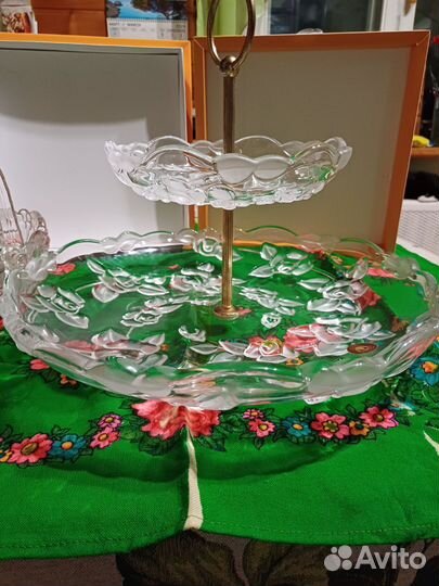 Этажерка для фруктов и конфетница Waltherglas