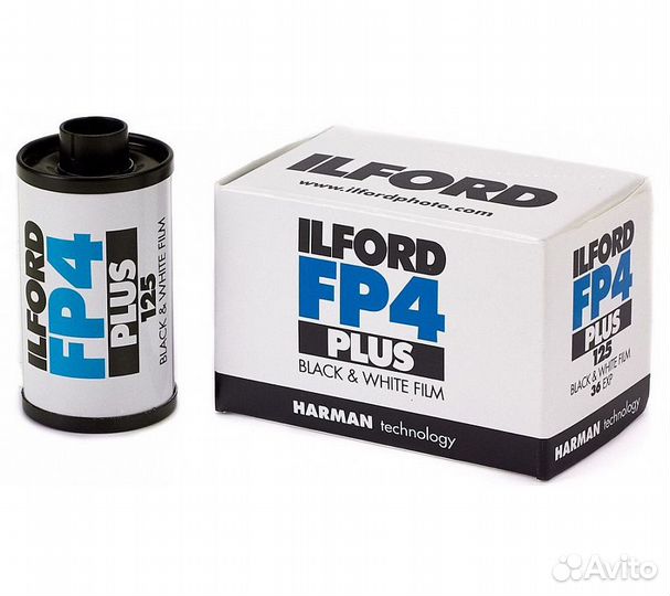 Фотопленка Ilford FP4 Plus 125 135/36