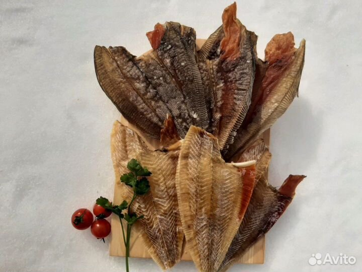 Вяленая очищенная камбала ерш