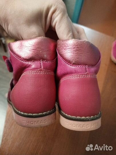 Ботинки для девочки на осень 24р