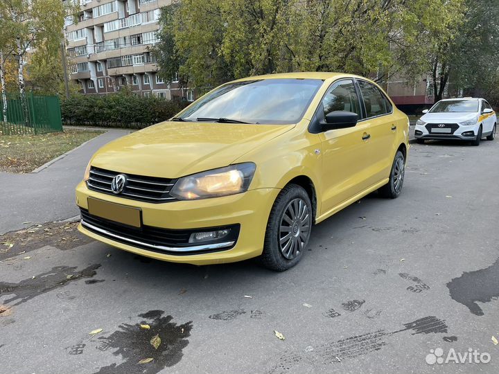 Volkswagen Polo 1.6 AT, 2018, 355 000 км