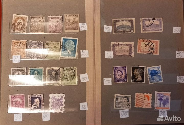 Альбом старых марок