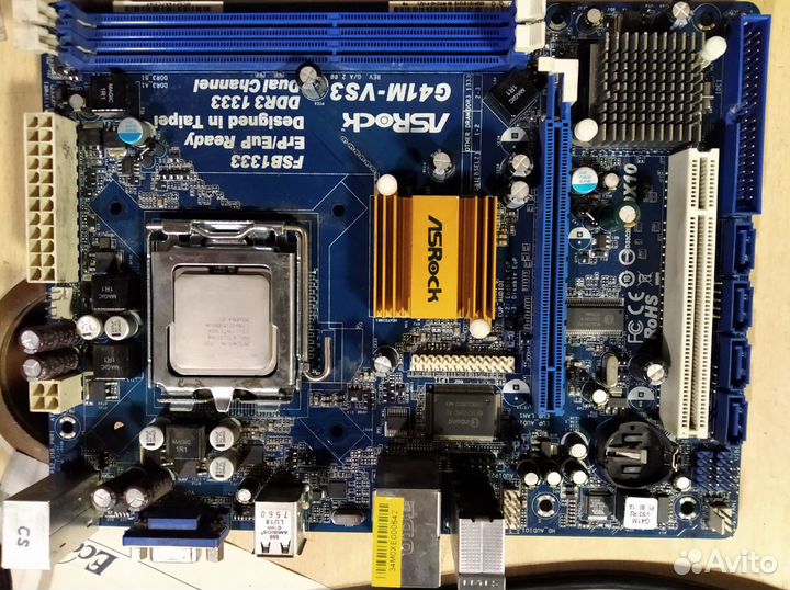 Мат плата Asrock G41M-VS3