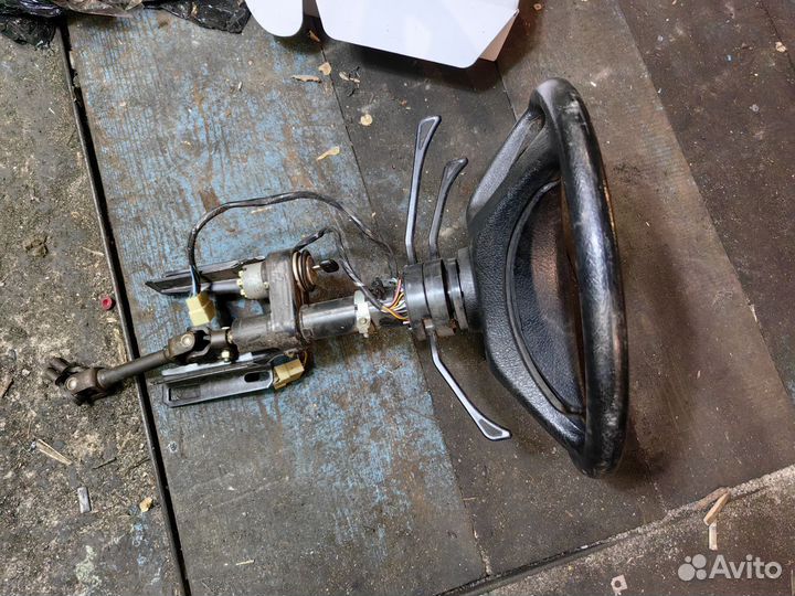 Рулевая колонка с рулем в сборе ваз классика