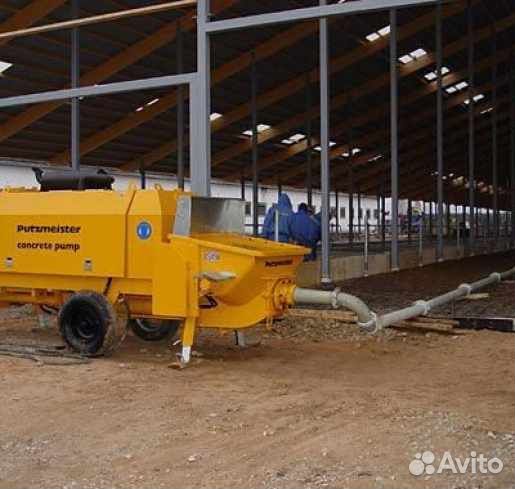 Аренда стационарного бетононасоса