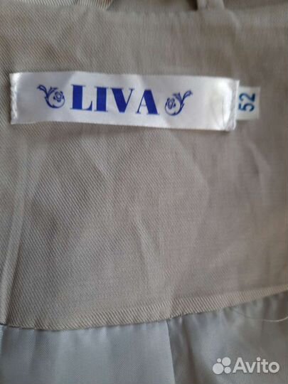 Пиджак легкий новый р 52