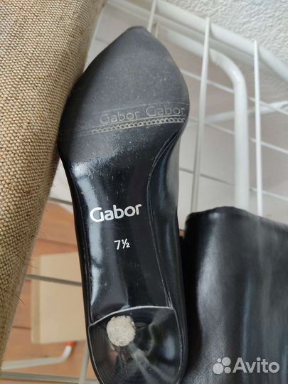 Сапоги высокие Gabor 41 р